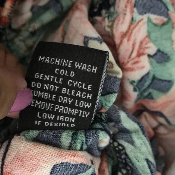 Orange Floral Print New Look Dress - Picture 8 of 8